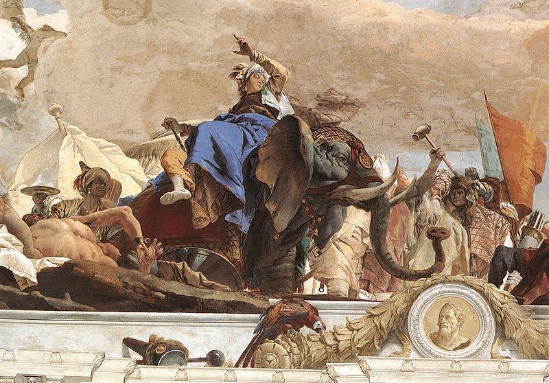 Giovanni Battista Tiepolo Apollo and the Continents Norge oil painting art